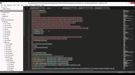 SublimeText Plugin that deletes blank (or surplus blank) lines .